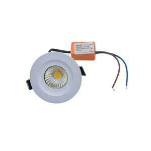 چراغ چشمی رویه بزرگ دور مشکی COB ثابت 5 وات گرد مودی (IR-MD9205R-A)