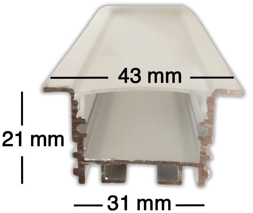 توکار فنرخور (دو لاین)